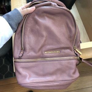 Michael Kors Pink Backpack
